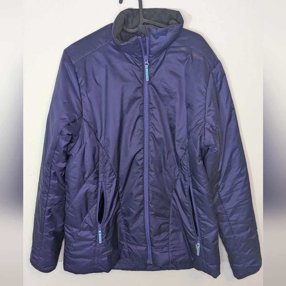 Helly Hansen Midweight full zip jacket - size xl purple
